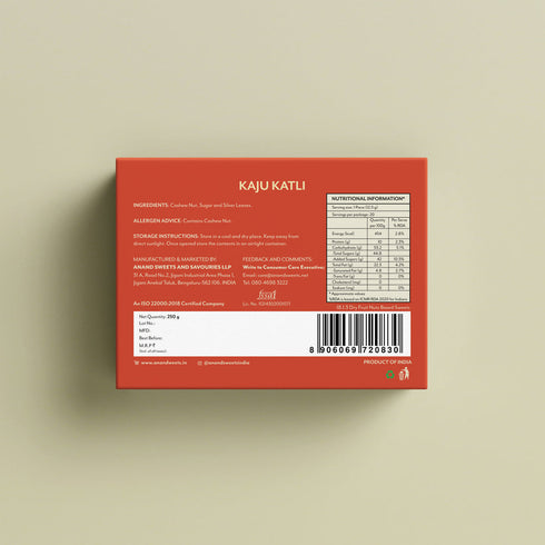 Anand Sweets Kaju Katli